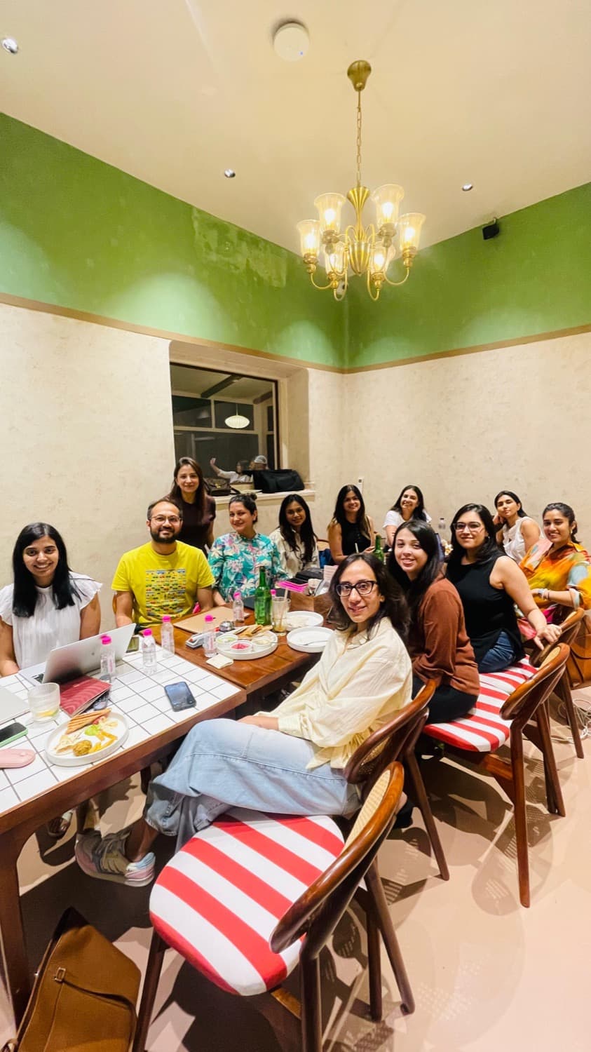 The cohort at a past session